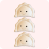 Pierogi Pillow 3PCS