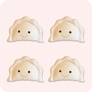 Pierogi Pillow 4PCS